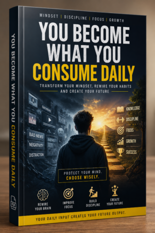 You Become What You Consume Daily – Motivational Mindset PDF Guide